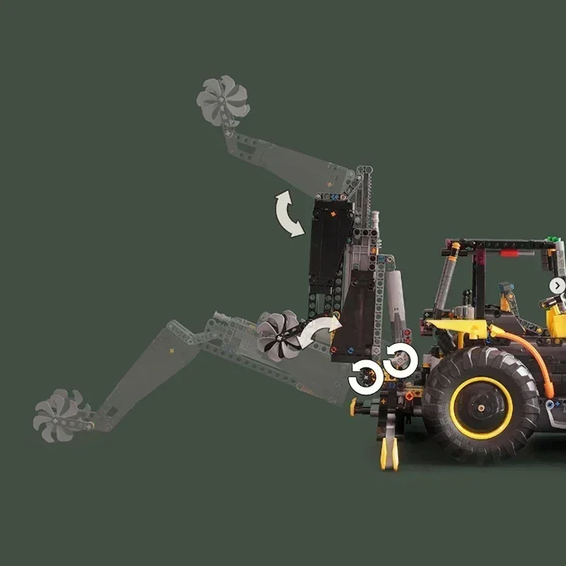 City Car Model Moc Building Bricks C-Model Backhoe Loader Technology Modular Blocks Gifts Christmas Toys DIY Sets Assembly
City Car Model Moc Building Bricks C-Model Backhoe Loader Technology Modular Blocks Gifts Christmas Toys DIY Sets Assembly