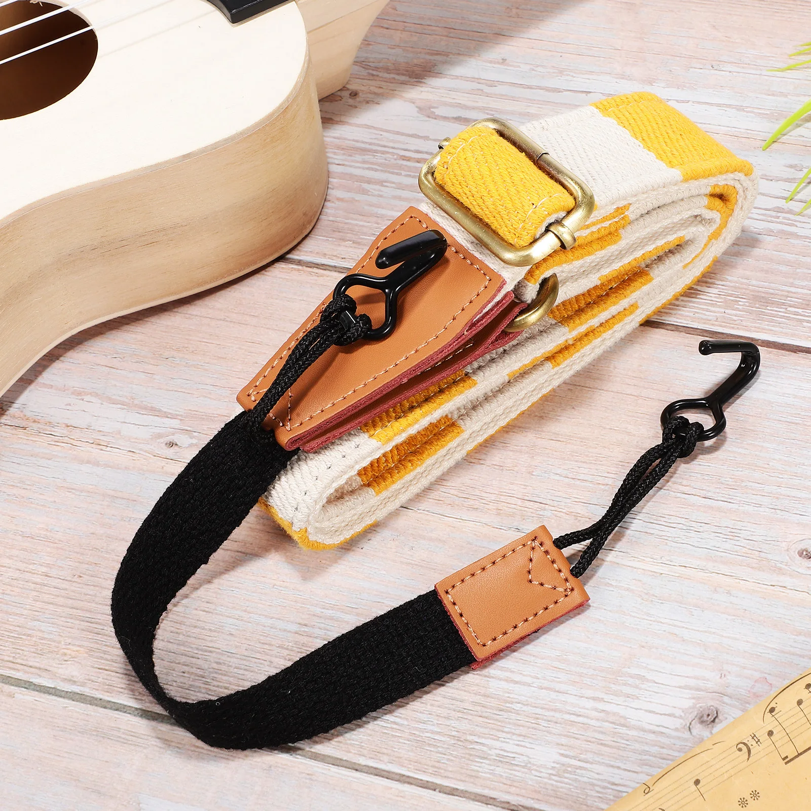 Adjustable Ukulele Strap No Drilling Portable Shoulder Belt with Jhook Comfort Fit for All Size Ukuleles Soprano Concert Tenor
Adjustable Ukulele Strap No Drilling Portable Shoulder Belt with Jhook Comfort Fit for All Size Ukuleles Soprano Concert Tenor