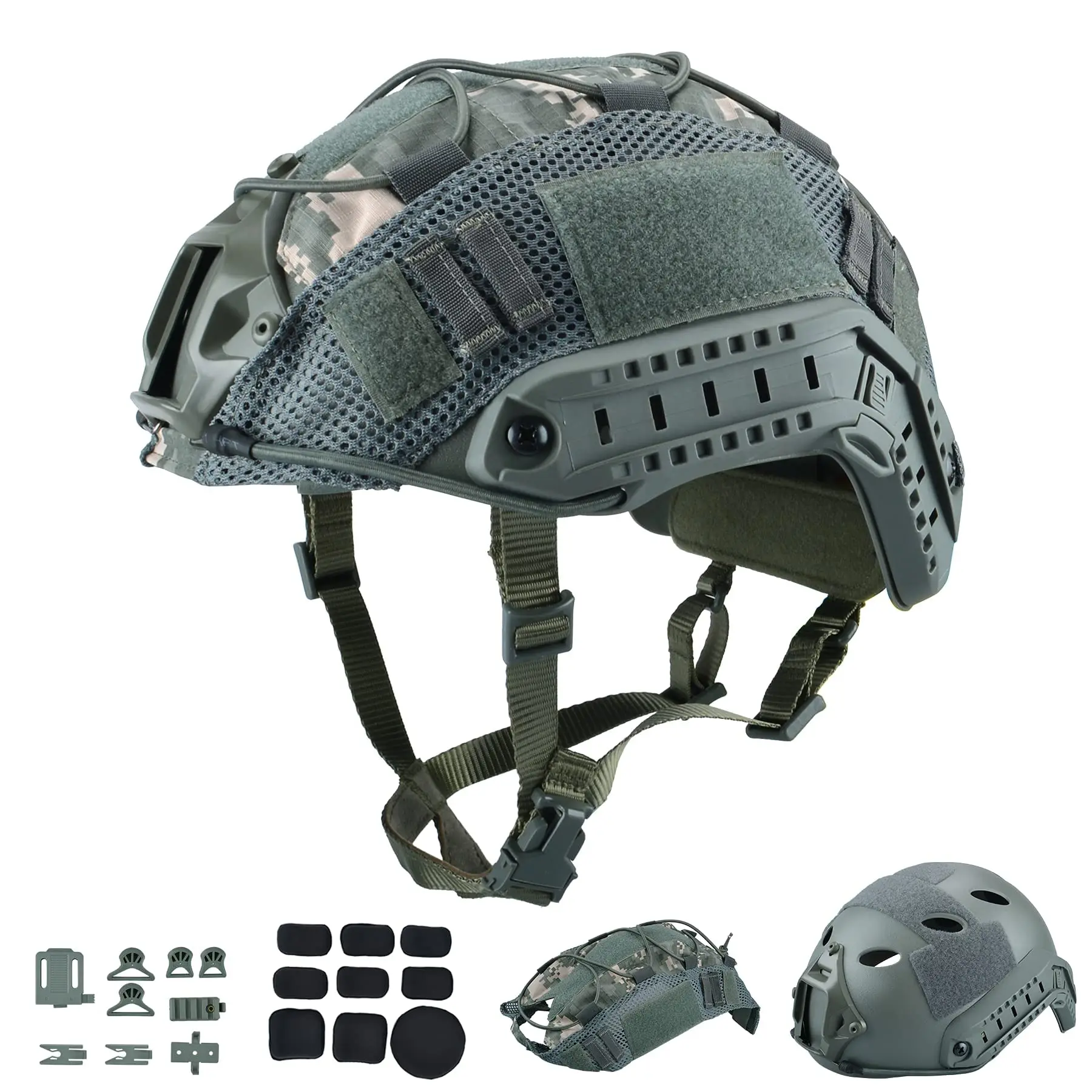 Быстродействующий Тактический шлем для страйкбола, пейнтбола с обложкой для шлема Мультикам, мягкая подкладка, для охоты, стрельбы CS
Быстродействующий Тактический шлем для страйкбола, пейнтбола с обложкой для шлема Мультикам, мягкая подкладка, для охоты, стрельбы CS