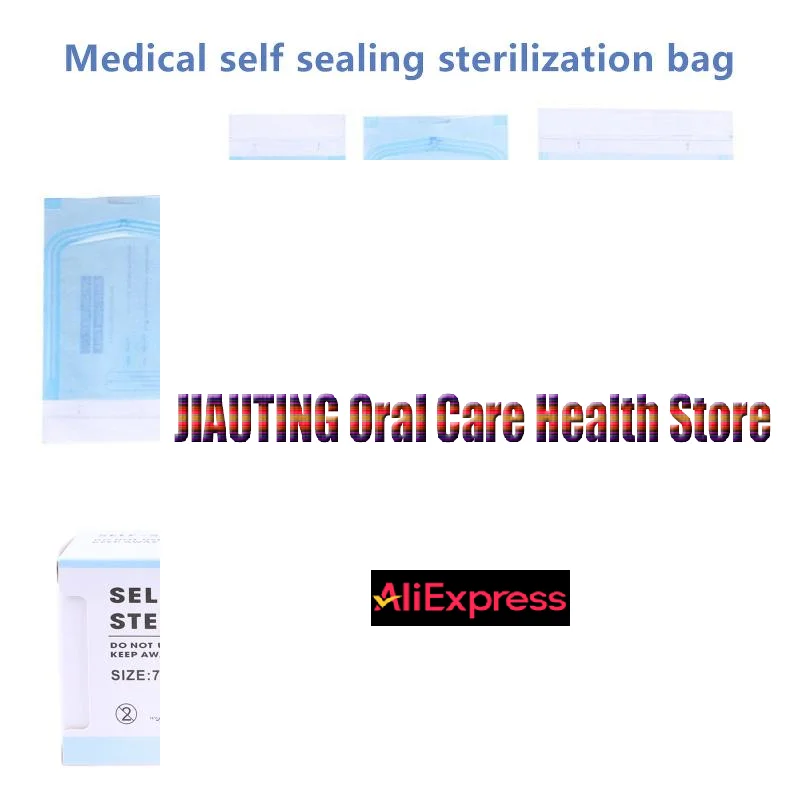 200PCS Self-Sealing Sterilizer Pouches Bags 4 Size Disposable Nail Art Disinfection Bag Tattoo Nail Dental Tool Storage Bag
200PCS Self-Sealing Sterilizer Pouches Bags 4 Size Disposable Nail Art Disinfection Bag Tattoo Nail Dental Tool Storage Bag