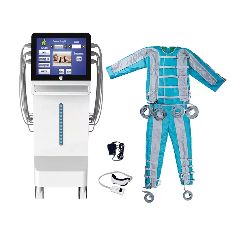 New Arrival Pressotherapy Jacket+Pants Lymph Drainage Eye Massage Multi-Color Body Slimming Suit Fat Loss Features Desktop Type
New Arrival Pressotherapy Jacket+Pants Lymph Drainage Eye Massage Multi-Color Body Slimming Suit Fat Loss Features Desktop Type