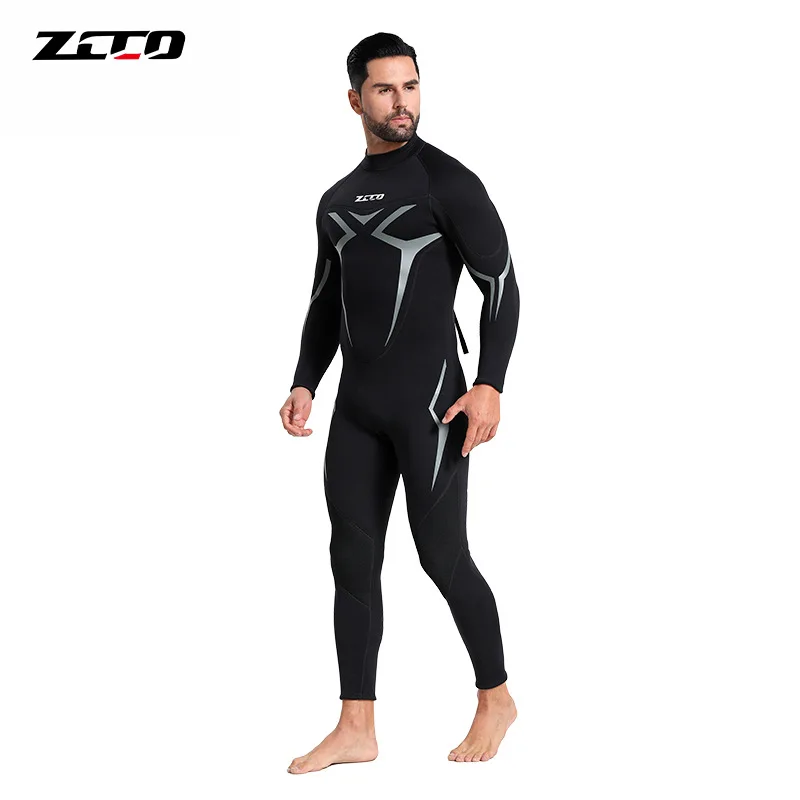New Diving Suit Men's 3mm Warm Super Elastic Wear-resistant Wet Suit Cold Diving Suit Winter Swimming Swimsuit SCR
New Diving Suit Men's 3mm Warm Super Elastic Wear-resistant Wet Suit Cold Diving Suit Winter Swimming Swimsuit SCR
