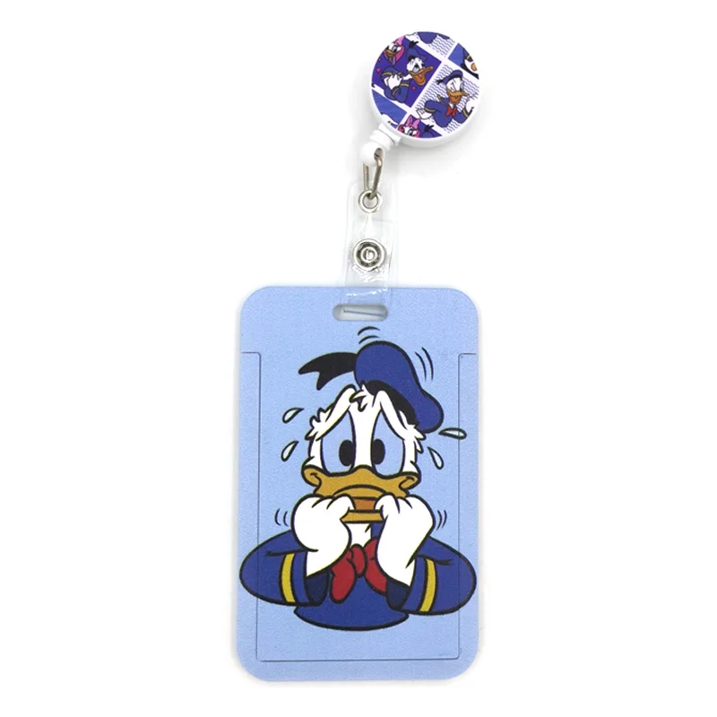 Donald Duck Fashion Women Card Holder Lanyard Colorful Retractable Badge Reel Nurse Doctor Student ID Card Clip Badge Holder Bag
Donald Duck Fashion Women Card Holder Lanyard Colorful Retractable Badge Reel Nurse Doctor Student ID Card Clip Badge Holder Bag
