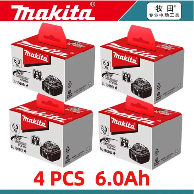 Rechargeable Lithium Battery MAKITA 18V EU Plug charger.6000mAh Battery Capacity Indicator for DDF487 DTD173 DTW700 DGA404 tools
Rechargeable Lithium Battery MAKITA 18V EU Plug charger.6000mAh Battery Capacity Indicator for DDF487 DTD173 DTW700 DGA404 tools