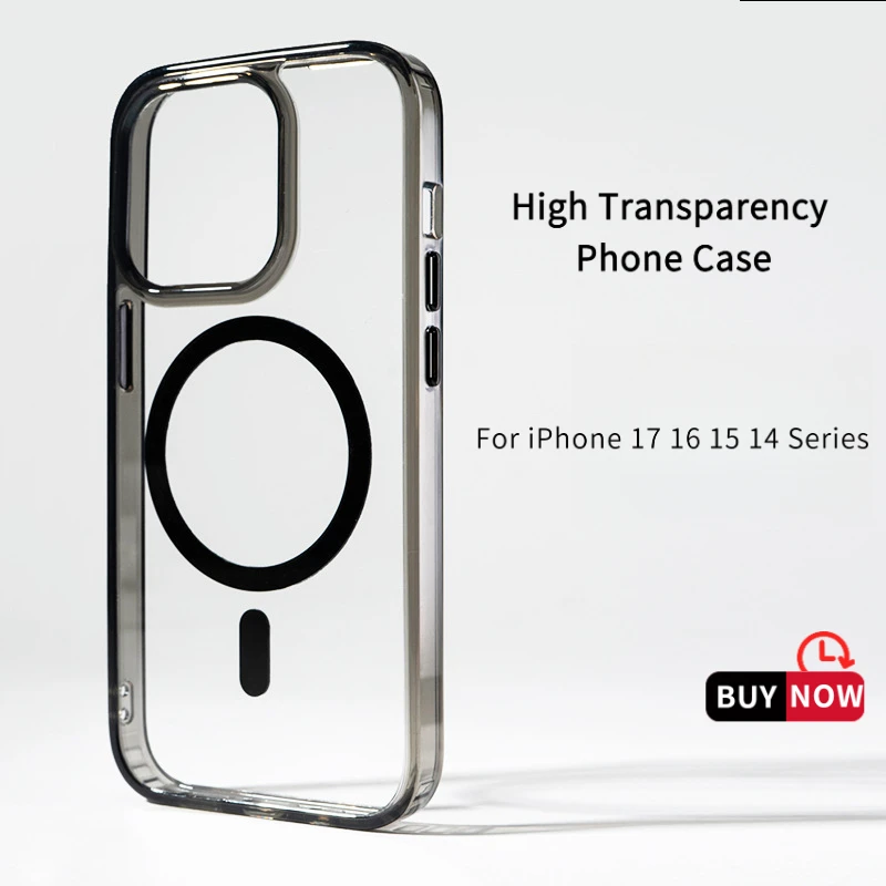 Лидер продаж 2023 года для iPhone 17, чехол Magsafe 16 15 14 Pro Max, чехол для телефона с высокой прозрачностью, защитный чехол из ТПУ для ПК
Лидер продаж 2023 года для iPhone 17, чехол Magsafe 16 15 14 Pro Max, чехол для телефона с высокой прозрачностью, защитный чехол из ТПУ для ПК