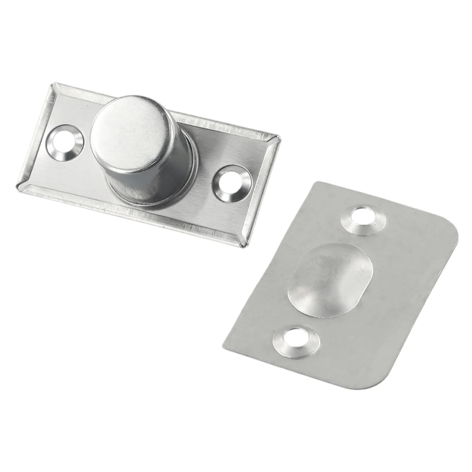Stainless Steel Spring Cabinet Latch with Invisible Mounting Design and Copper Ball for Wooden Door Applications
Stainless Steel Spring Cabinet Latch with Invisible Mounting Design and Copper Ball for Wooden Door Applications