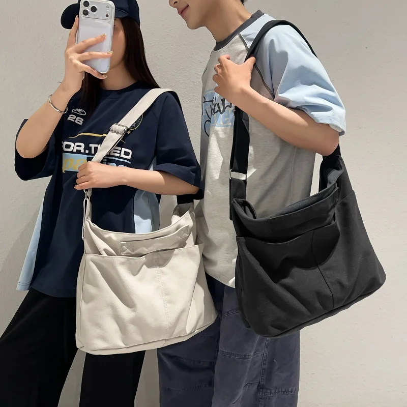 Large Canvas Messenger Bags for Woman 2026 Women Shoulder Crossbody Bag Harajuku Cotton Cloth Student Book Bags Female Handbags
Large Canvas Messenger Bags for Woman 2026 Women Shoulder Crossbody Bag Harajuku Cotton Cloth Student Book Bags Female Handbags