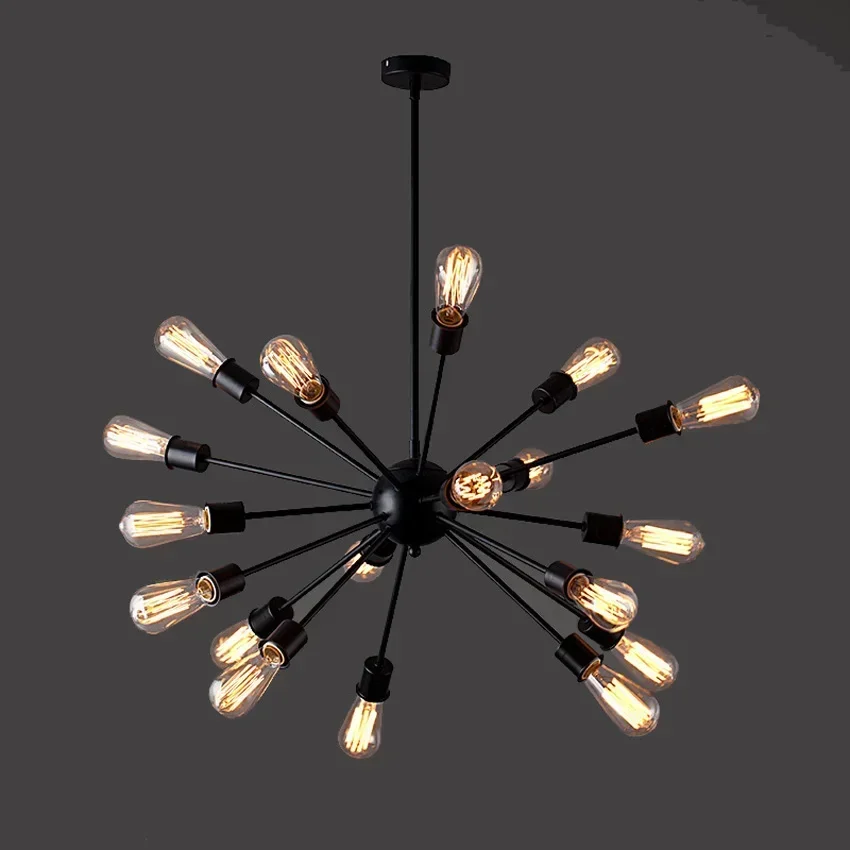 Vintage chandeliers lamps American 12/16/20 Heads Loft Industrial Satellite LED hanging Lamp For Living Room & Bar light fixture
Vintage chandeliers lamps American 12/16/20 Heads Loft Industrial Satellite LED hanging Lamp For Living Room & Bar light fixture