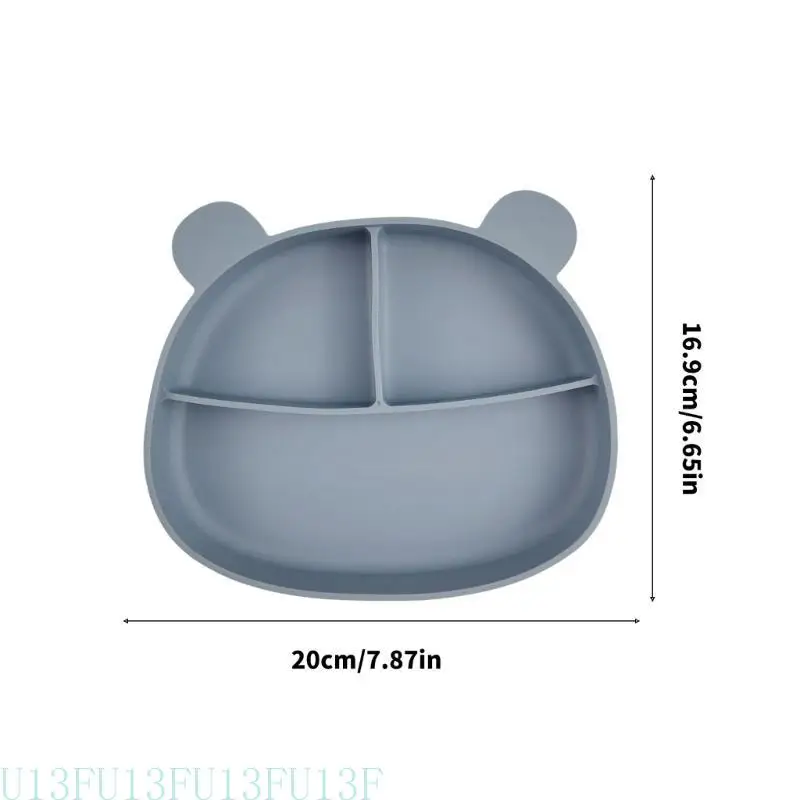 U13F Nonslip Silicone Meal Tray Cartoon Bear Shaped Baby Eat Dish for Easy Feeding
U13F Nonslip Silicone Meal Tray Cartoon Bear Shaped Baby Eat Dish for Easy Feeding