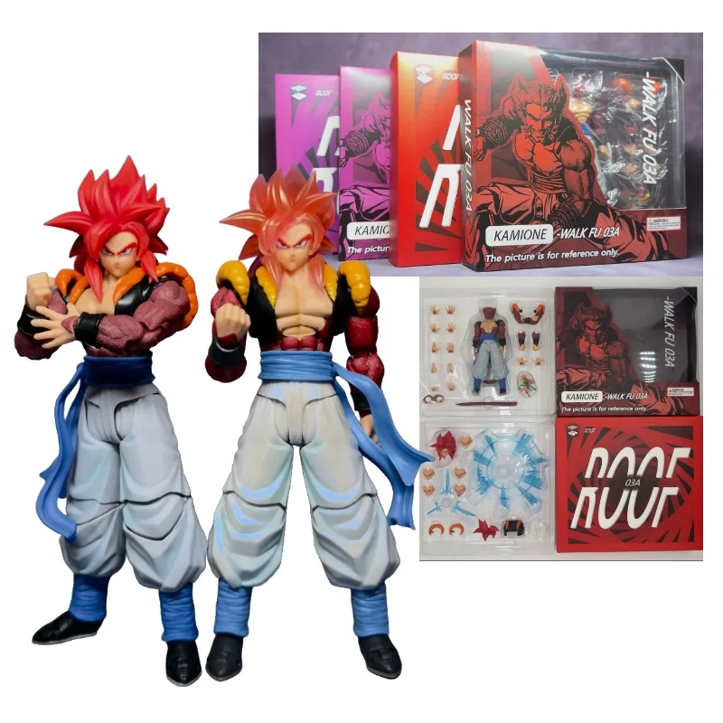 New! KAMIONE Toys Dragon Ball SHF Super Saiyan 4 Gogeta WALK FU Solid 03A 03B Action Anime Figurine Models Toys Gifts
New! KAMIONE Toys Dragon Ball SHF Super Saiyan 4 Gogeta WALK FU Solid 03A 03B Action Anime Figurine Models Toys Gifts