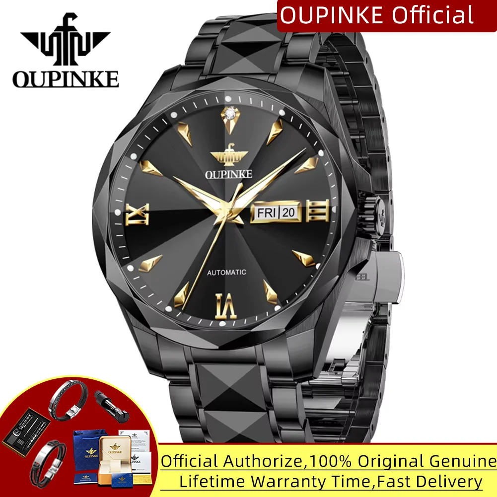 OUPINKE 3315, мужские часы, модные ромбовидные зеркальные часы из вольфрамовой стали, японские автоматические механические часы для мужчин, лучшие роскошные наручные часы
OUPINKE 3315, мужские часы, модные ромбовидные зеркальные часы из вольфрамовой стали, японские автоматические механические часы для мужчин, лучшие роскошные наручные часы