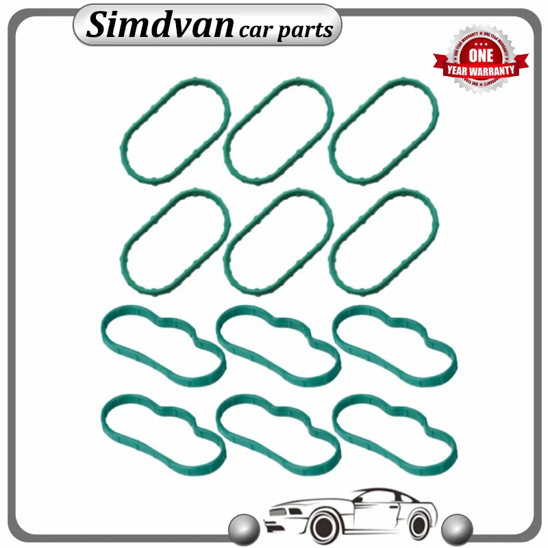 6/12pcs Engine Lower/Upper Intake Manifold Gaskets XR843536 XR843533 For JAGUAR S-Type X-Type XF XJ X250 X350 X351 V6 2.5L 3.0L
6/12pcs Engine Lower/Upper Intake Manifold Gaskets XR843536 XR843533 For JAGUAR S-Type X-Type XF XJ X250 X350 X351 V6 2.5L 3.0L