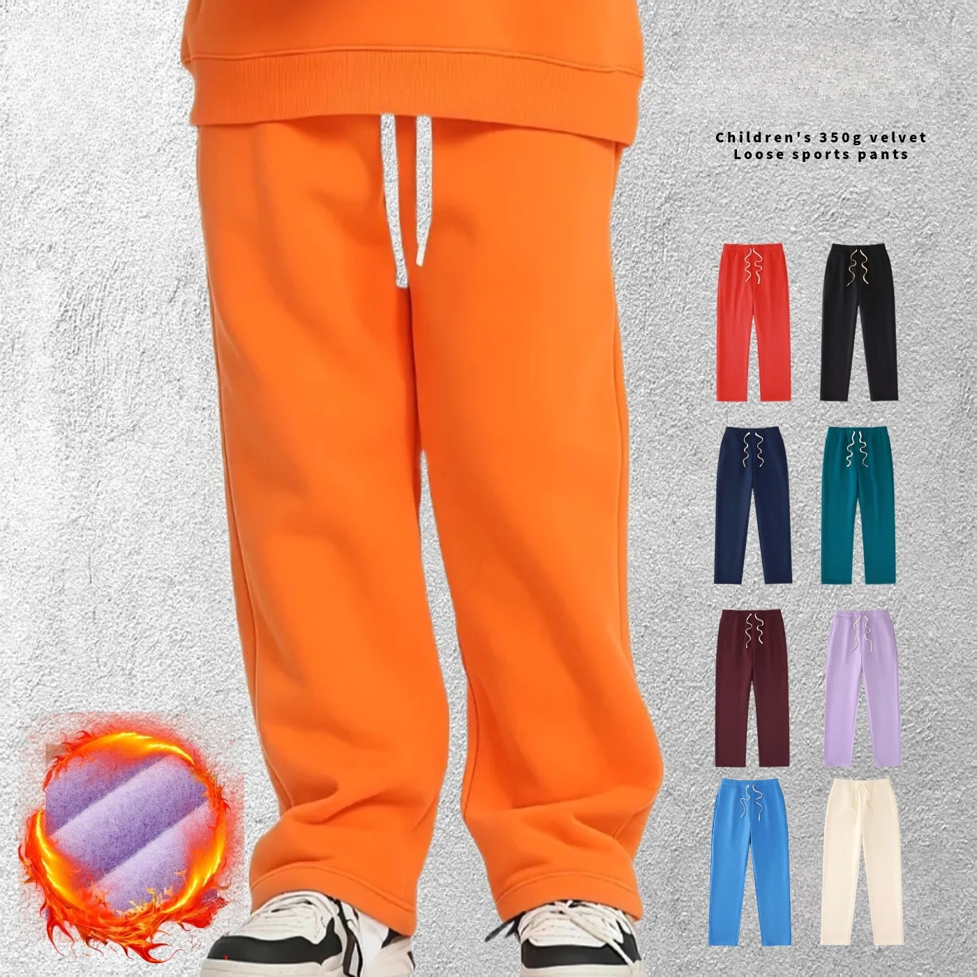 Winter Boys' Jogger Pants with Fleece Lining | Straight Leg Sweatpants for Big Kids | Warm Thermal Lined Casual Sports Trousers
Winter Boys' Jogger Pants with Fleece Lining | Straight Leg Sweatpants for Big Kids | Warm Thermal Lined Casual Sports Trousers