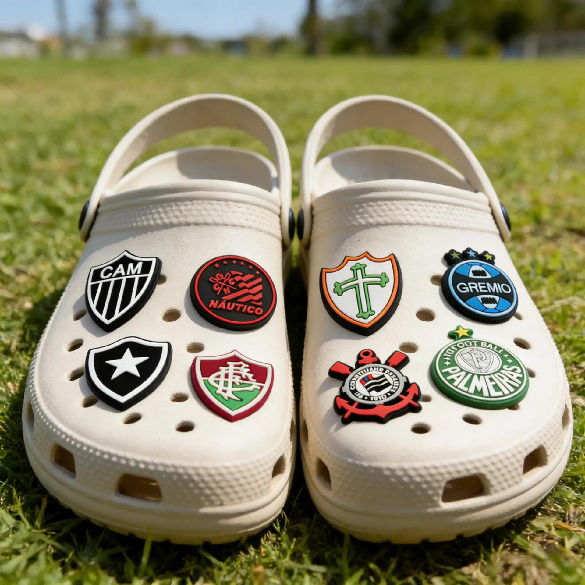 20pcs Unique Design Cartoon Brazilian football DIY accessories PVC Praise Shoe charmas clow for clogs Slides Gift Idea
20pcs Unique Design Cartoon Brazilian football DIY accessories PVC Praise Shoe charmas clow for clogs Slides Gift Idea