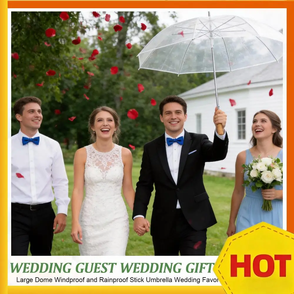 50 больших прозрачных зонтов-зонтиков с бирками «Спасибо» и веревкой для свадьбы, фотосессий жениха и невесты, мероприятий на открытом воздухе
50 больших прозрачных зонтов-зонтиков с бирками «Спасибо» и веревкой для свадьбы, фотосессий жениха и невесты, мероприятий на открытом воздухе