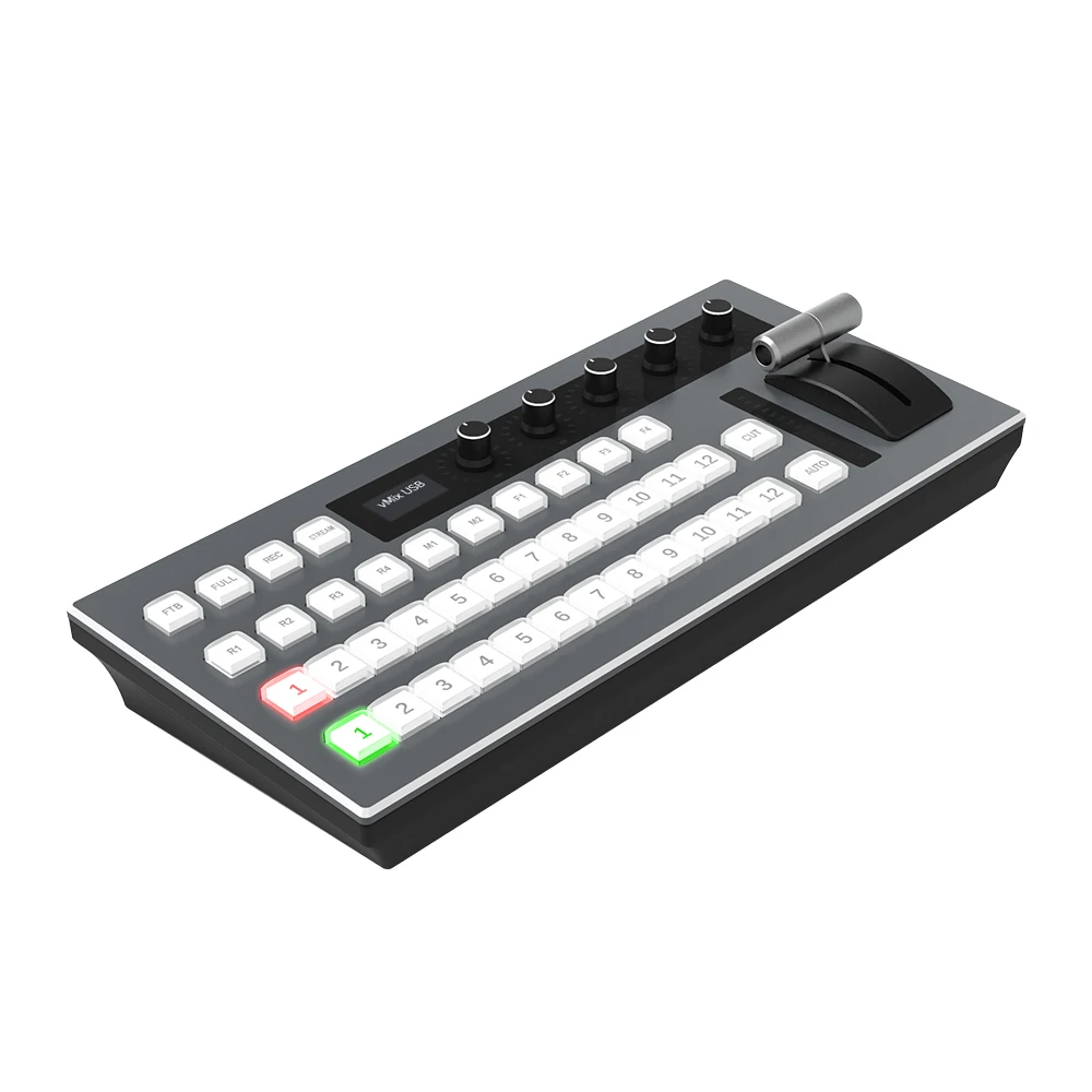 KATO 12 Channel Video Mixer Switcher Video Mixer 8 Channel Wirh Preview Tv Broadcasting Equipment Vmix Controller
KATO 12 Channel Video Mixer Switcher Video Mixer 8 Channel Wirh Preview Tv Broadcasting Equipment Vmix Controller