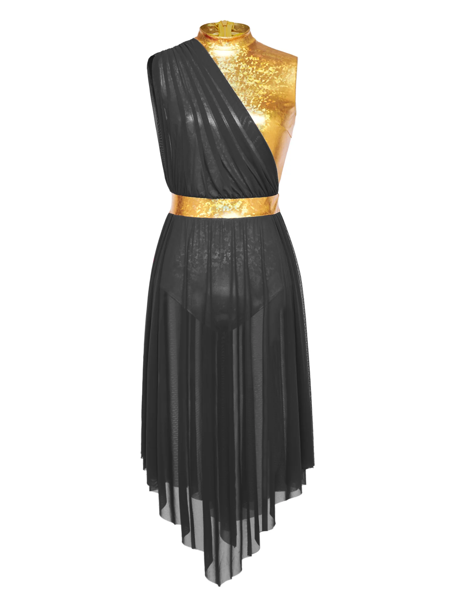 2026 Hot Sale Women Sparkling Leotard with Flowy Mesh Hem Sleeveless Snap Crotch Bodysuit Dress for Church Liturgical Dance
2026 Hot Sale Women Sparkling Leotard with Flowy Mesh Hem Sleeveless Snap Crotch Bodysuit Dress for Church Liturgical Dance