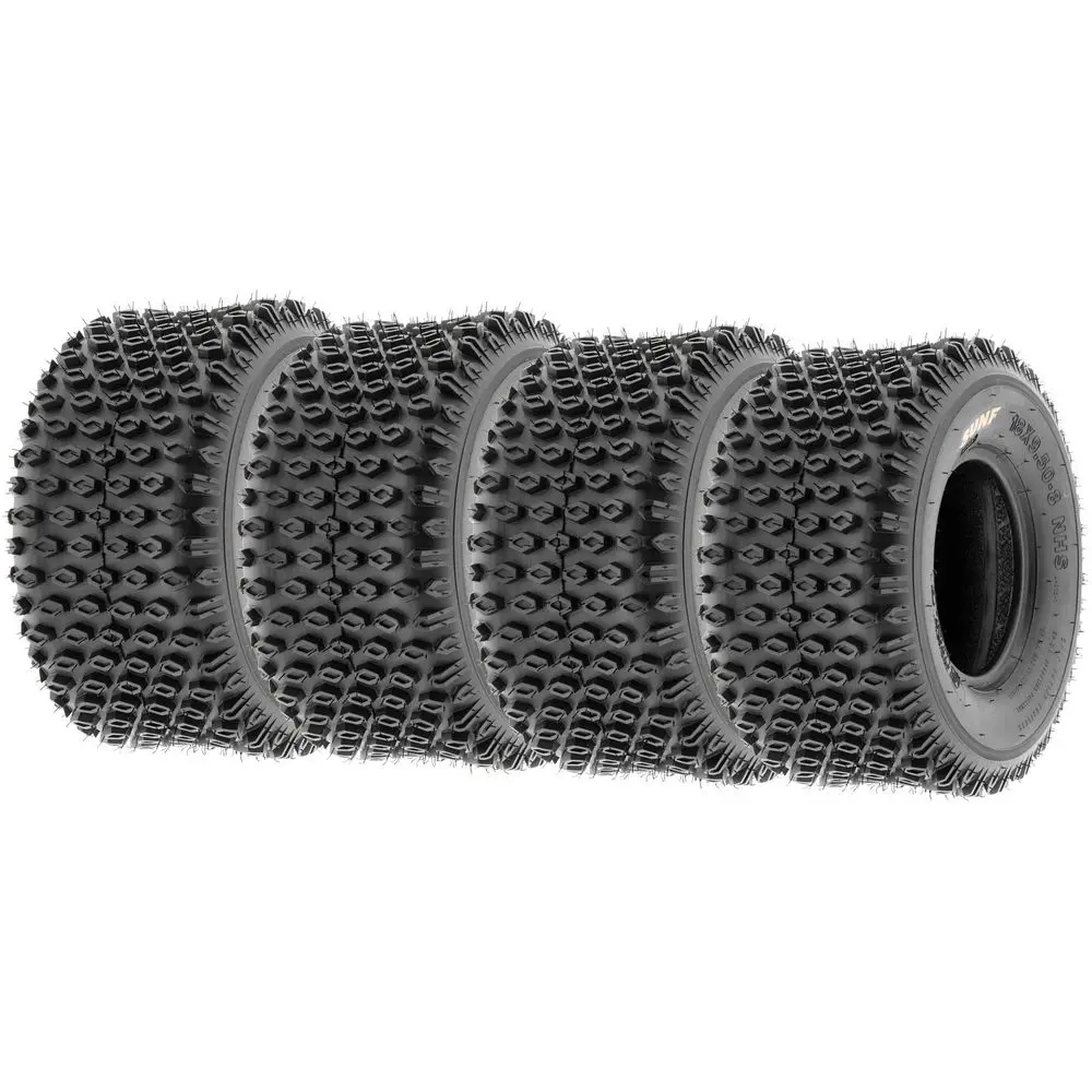 of 4 A012 XC Knobby 18x9.58 Front amp 18x9.58 Rear ATV GoKarts Tires, all terrain, 6 PR, Tubeless
of 4 A012 XC Knobby 18x9.58 Front amp 18x9.58 Rear ATV GoKarts Tires, all terrain, 6 PR, Tubeless