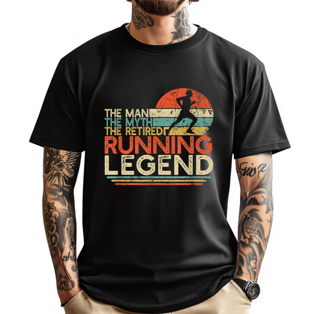 Funny Runner Retirement Man Myth Retired Running Legend Men's T-Shirts T Shirt Men Camisetas Hombre 
Funny Runner Retirement Man Myth Retired Running Legend Men's T-Shirts T Shirt Men Camisetas Hombre