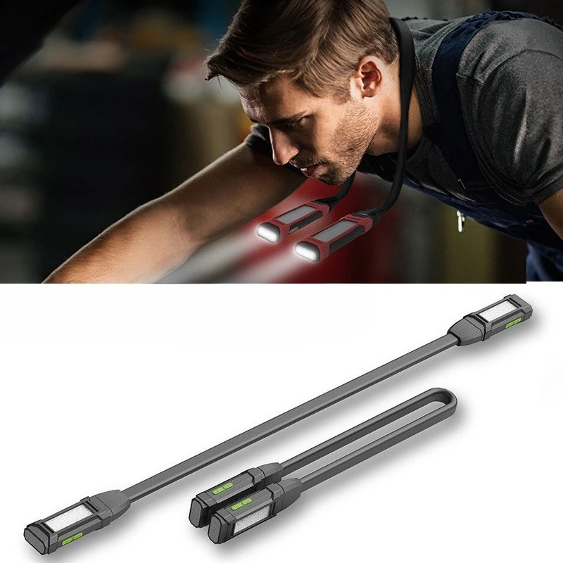 Car maintenance light neck light charging with magnet removal emergency lighting led work light
Car maintenance light neck light charging with magnet removal emergency lighting led work light