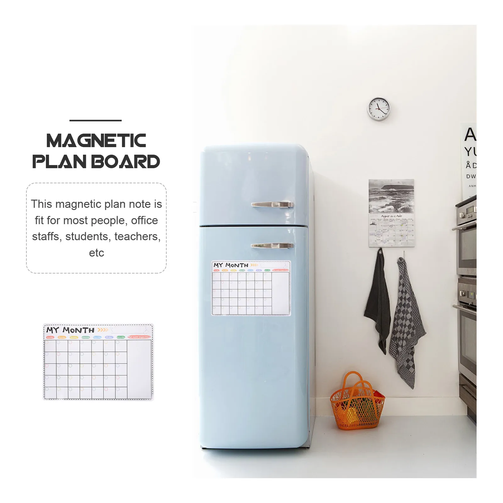 Magnetic Whiteboard for Fridge High Gloss Magnetic Schedule Note Household Monthly Message Board Monthly Message Board
Magnetic Whiteboard for Fridge High Gloss Magnetic Schedule Note Household Monthly Message Board Monthly Message Board