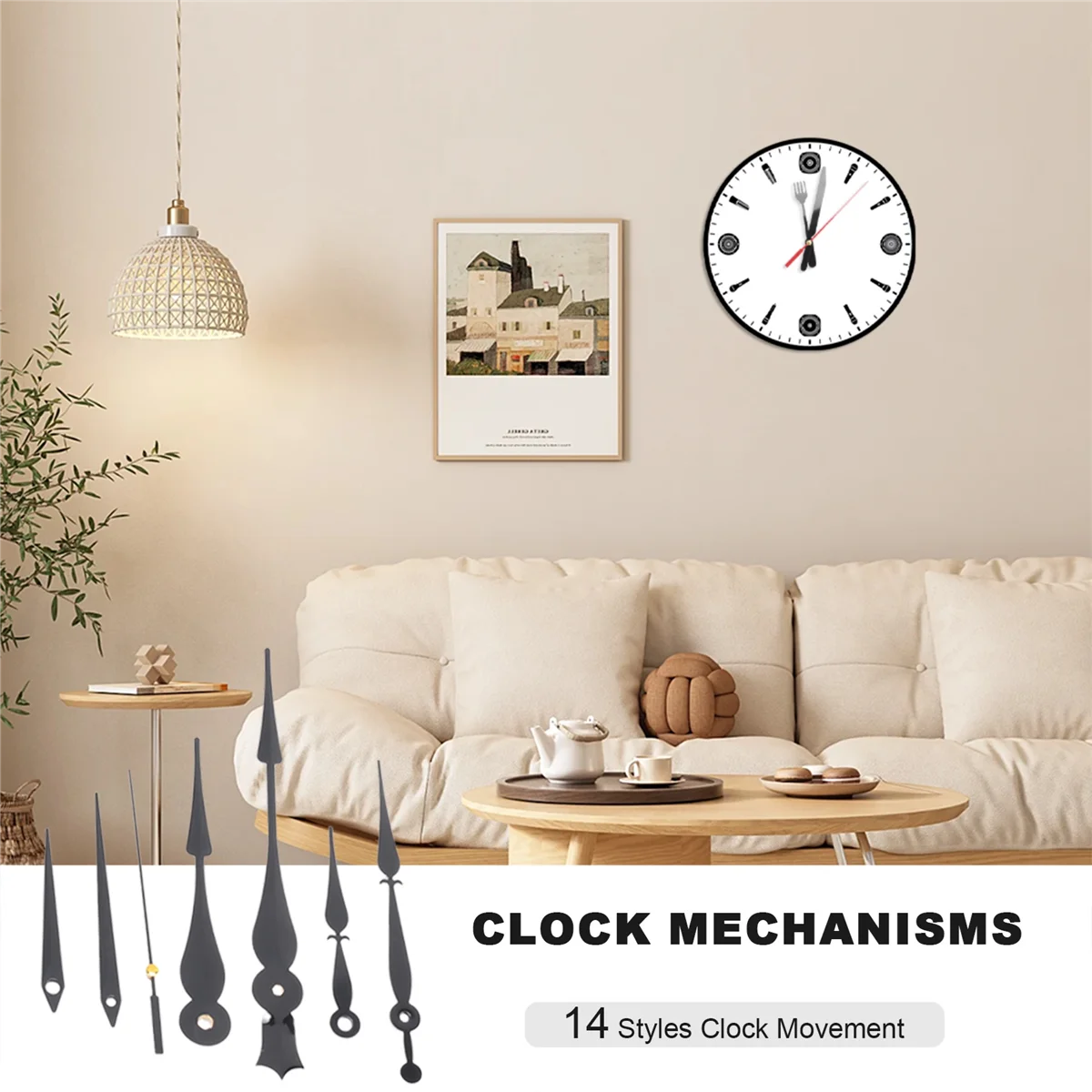 Exceptional! 14 Styles Clock Movement Mechanism,Non-Ticking Clock Hands,DIY Repair Parts Replacement for Clock Repair
Exceptional! 14 Styles Clock Movement Mechanism,Non-Ticking Clock Hands,DIY Repair Parts Replacement for Clock Repair