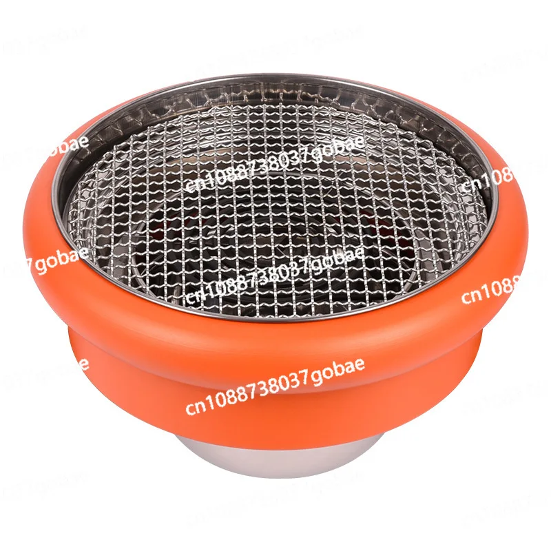 Электрический гриль-барбекю гриль оранжевый полувстраиваемый 
Электрический гриль-барбекю гриль оранжевый полувстраиваемый