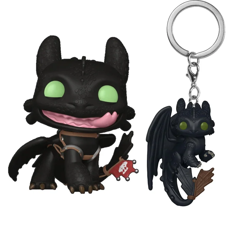 Funko POP Anime How To Train Your Dragon Toothless Action Figures Model Toy KeyChain Pendant Collection Ornaments Children Gifts
Funko POP Anime How To Train Your Dragon Toothless Action Figures Model Toy KeyChain Pendant Collection Ornaments Children Gifts
