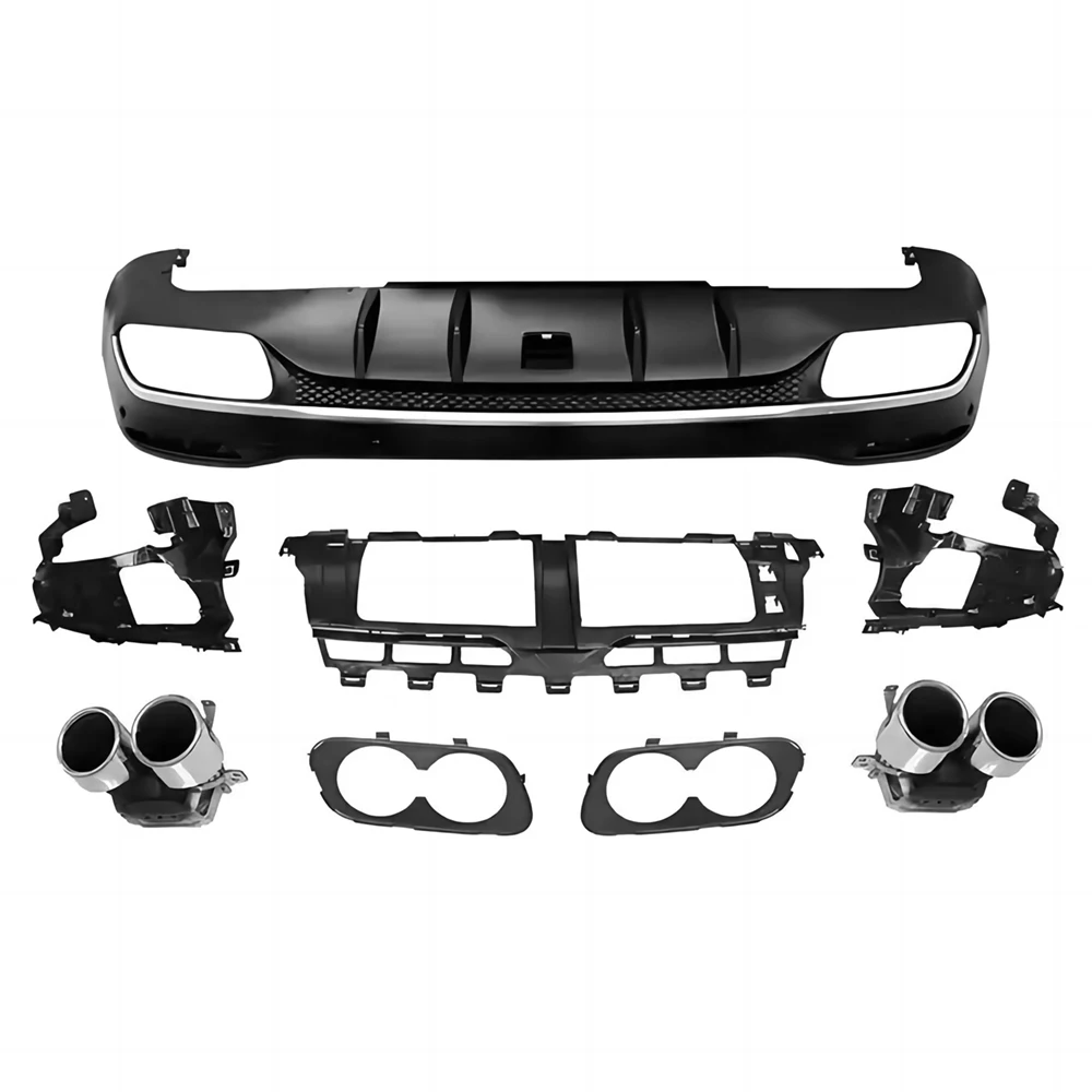 Rear Bumper Lip Diffuser For Benz GLE Class W167 16-23 GLE300 GLE350 GLE400 GLE450 Upgrade to GLE53 GLE63S Body Kit With Tips
Rear Bumper Lip Diffuser For Benz GLE Class W167 16-23 GLE300 GLE350 GLE400 GLE450 Upgrade to GLE53 GLE63S Body Kit With Tips
