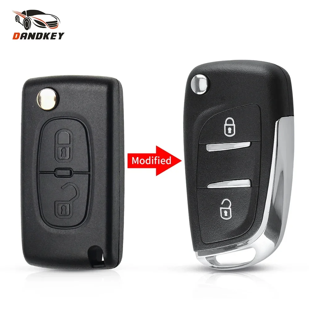 Dandkey 5PCS Car Key Remote Flip Key Shell Case For Peugeot 207 307 407 3008 5008 For Citroen C2 C3 C4 C5 C6 C8 CE0523 CE0536
Dandkey 5PCS Car Key Remote Flip Key Shell Case For Peugeot 207 307 407 3008 5008 For Citroen C2 C3 C4 C5 C6 C8 CE0523 CE0536