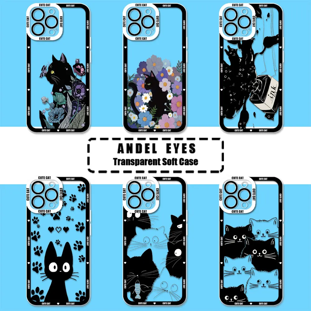 Black Cat Cute Funny Comics Phone Case For Samsung Galaxy S24 Ultra S20 S21 S22 S23 Plus Fe Note 20 S24Ultra Transparent Cover
Black Cat Cute Funny Comics Phone Case For Samsung Galaxy S24 Ultra S20 S21 S22 S23 Plus Fe Note 20 S24Ultra Transparent Cover