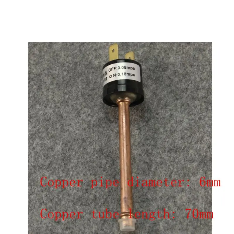 OFF: 0.05Mpa ON: 0.18Mpa Air conditioning heat pump/compressor low pressure protector pressure protection switch
OFF: 0.05Mpa ON: 0.18Mpa Air conditioning heat pump/compressor low pressure protector pressure protection switch