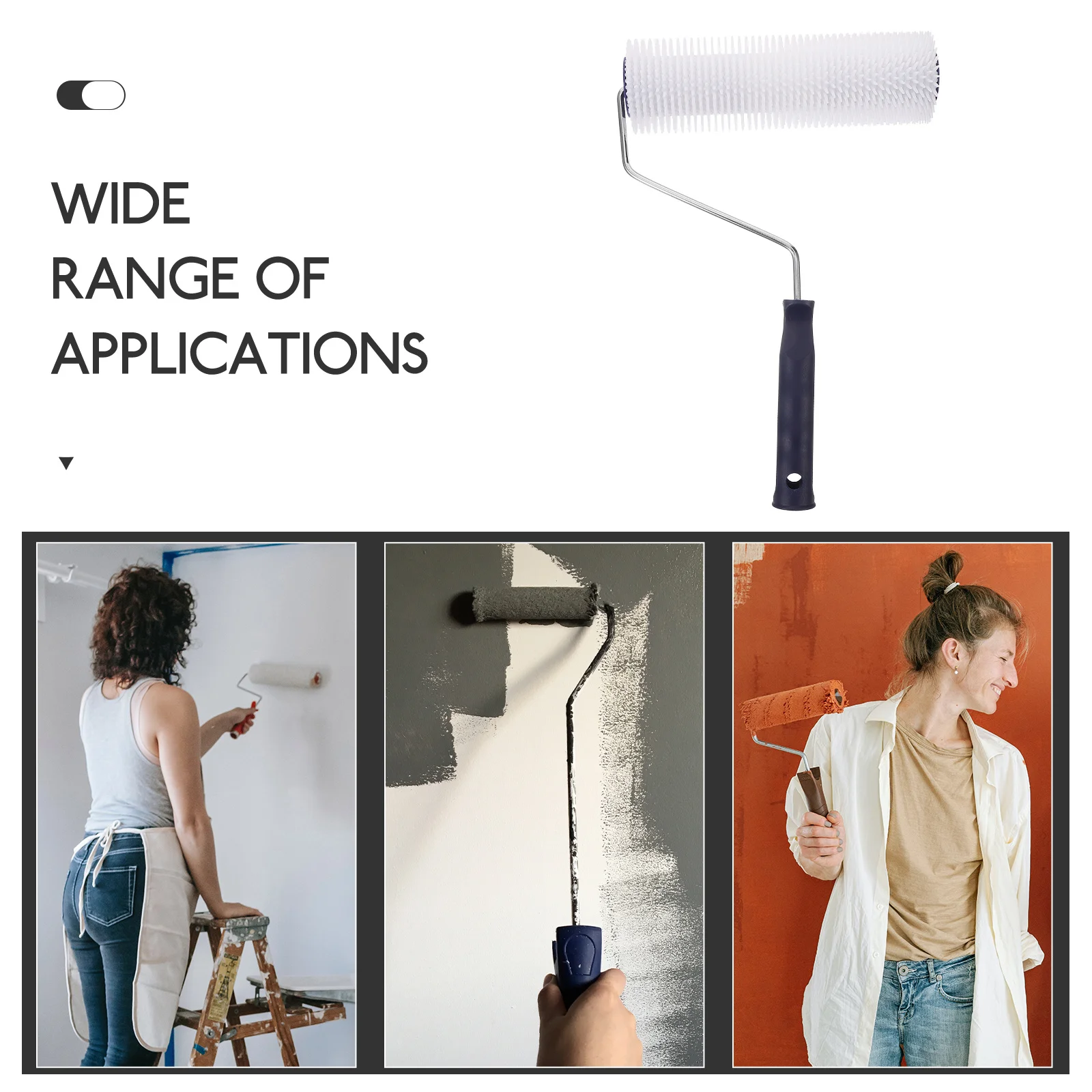 Self Leveling Spiked Roller Defoaming Brush for Epoxy Floor Paint Cement Floor Nail Roller Smooth Finishing Construction Tool
Self Leveling Spiked Roller Defoaming Brush for Epoxy Floor Paint Cement Floor Nail Roller Smooth Finishing Construction Tool