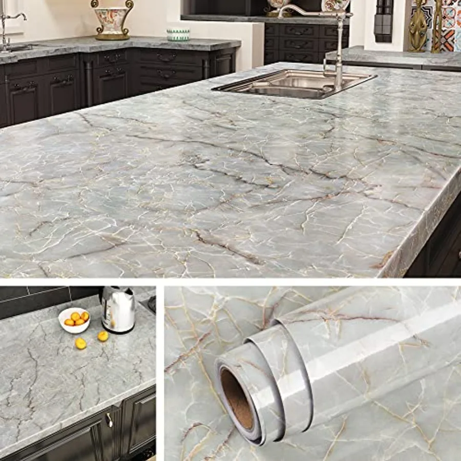 36 Inch Wide Marble Contact Paper for Countertops Waterproof Glossy Light Green Marble Wallpaper Peel and Stick Countertop Kitc
36 Inch Wide Marble Contact Paper for Countertops Waterproof Glossy Light Green Marble Wallpaper Peel and Stick Countertop Kitc