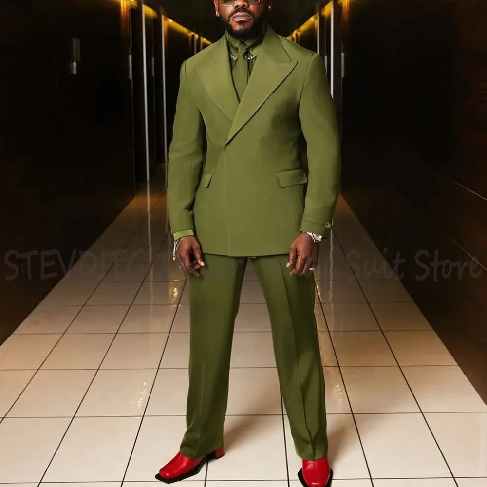 Classic Peak Lapel 2 Piece Men Suit Slim Fit Modern Formal Outfit Tailored Suit Set for Wedding Prom Party Special Occasion
Classic Peak Lapel 2 Piece Men Suit Slim Fit Modern Formal Outfit Tailored Suit Set for Wedding Prom Party Special Occasion