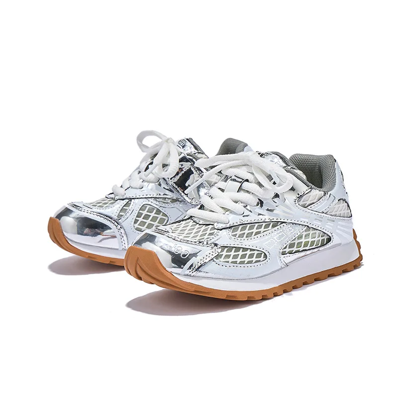 2025 Summer Toddler Kid Breathable Orbit Metallic Rubber Mesh Sneaker Children Casual Fashion Shoe Boy Girl Sports Walking Shoes
2025 Summer Toddler Kid Breathable Orbit Metallic Rubber Mesh Sneaker Children Casual Fashion Shoe Boy Girl Sports Walking Shoes