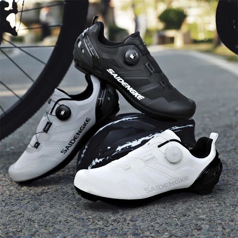 New Arrival Professional Cycling Shoes Racing Road Bike SPD Cleat Shoes Ultralight Self-Locking MTB Bicycle Sneakers Unisex
New Arrival Professional Cycling Shoes Racing Road Bike SPD Cleat Shoes Ultralight Self-Locking MTB Bicycle Sneakers Unisex