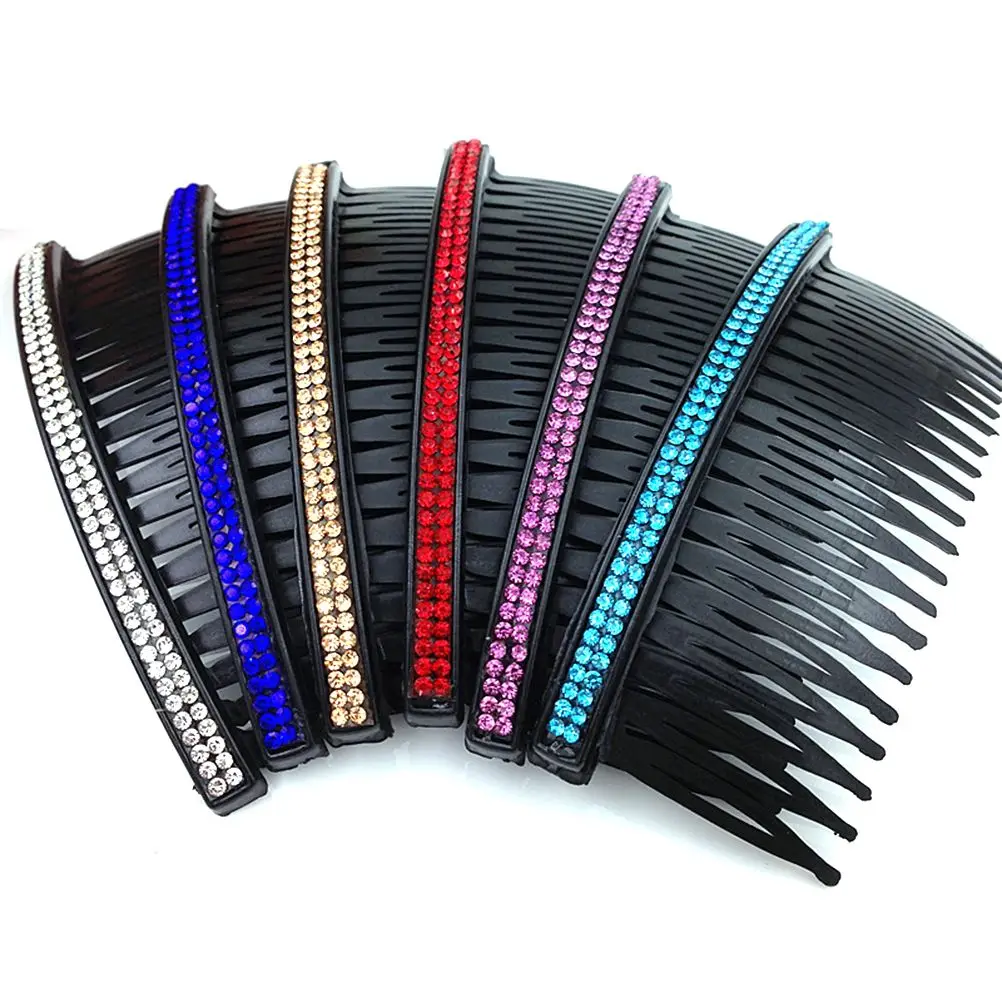 5Pcs Black Hair Combs Lightweight Durable Imitation Slide Hairclip Diamonds Wedding Bridal Accessories Hairclip
5Pcs Black Hair Combs Lightweight Durable Imitation Slide Hairclip Diamonds Wedding Bridal Accessories Hairclip
