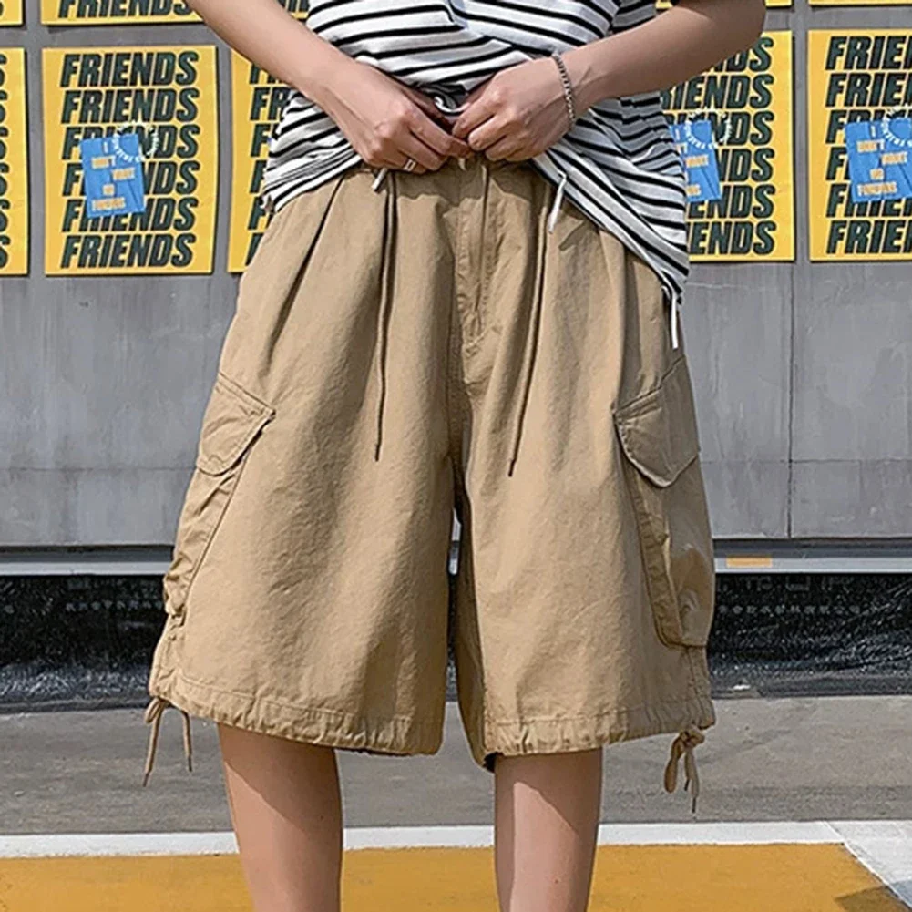 Big Pocket Shorts Fashion Casual Pants Slight Stretch Elasticity Solid Color Pattern Brand New Condition Daily Wear Cargo Shorts
Big Pocket Shorts Fashion Casual Pants Slight Stretch Elasticity Solid Color Pattern Brand New Condition Daily Wear Cargo Shorts