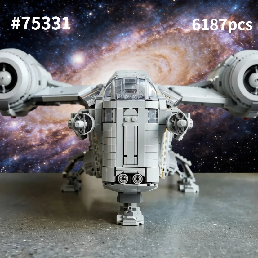 The Razored Crest Exclusive Building Blocks Bricks 75331 Star Toys for Adults Birthday Gifts Christmas Decoration, 6187pcs
The Razored Crest Exclusive Building Blocks Bricks 75331 Star Toys for Adults Birthday Gifts Christmas Decoration, 6187pcs