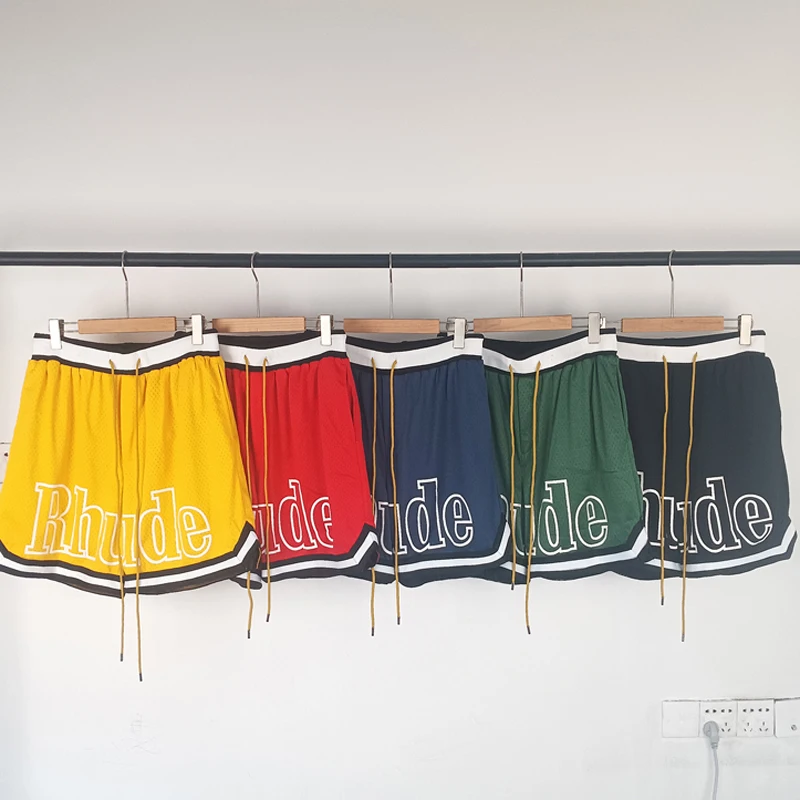 New Arrivals RHUDE Casual Shorts Summer Men's Loose Breathable Elastic Waist Running Shorts
New Arrivals RHUDE Casual Shorts Summer Men's Loose Breathable Elastic Waist Running Shorts