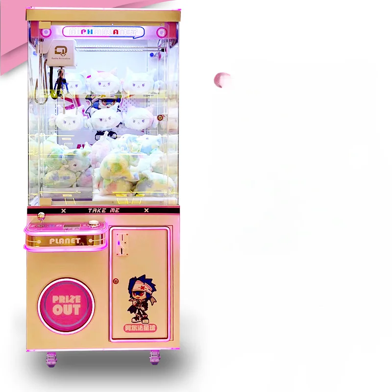 Doll grabbing machine scan code large commercial Internet celebrity clip doll baby grabbing doll hanging
Doll grabbing machine scan code large commercial Internet celebrity clip doll baby grabbing doll hanging