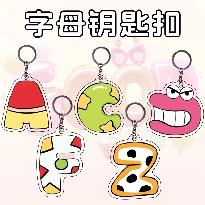 Crayon Shin Chan Letter Style Acrylic Keychain Acrylic Keychain Creative Letter Pattern Bag Charm Collectible Gift For Cartoon
Crayon Shin Chan Letter Style Acrylic Keychain Acrylic Keychain Creative Letter Pattern Bag Charm Collectible Gift For Cartoon