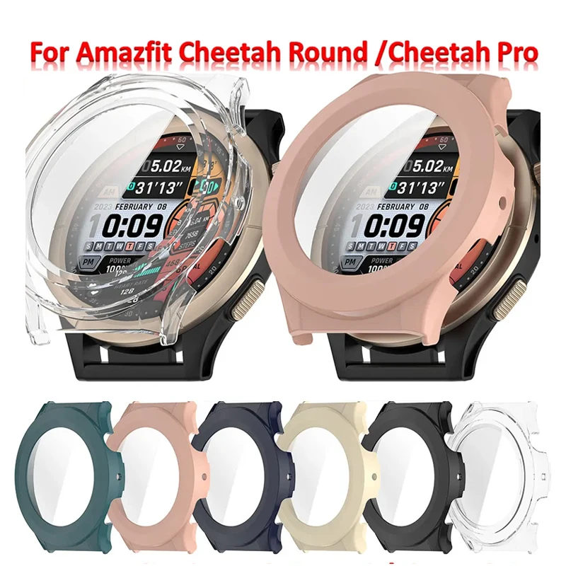 Tempered Glass Case For Amazfit Cheetah Pro Full Screen Protector Bumper Shell Cover For Amazfit Cheetah Round Watch Accessories
Tempered Glass Case For Amazfit Cheetah Pro Full Screen Protector Bumper Shell Cover For Amazfit Cheetah Round Watch Accessories