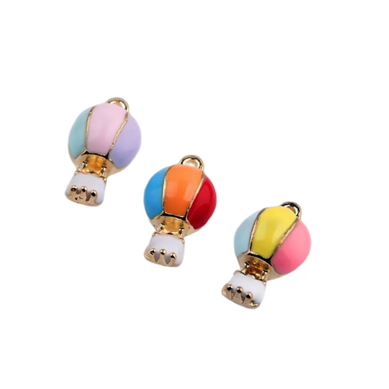 WZNB 10Pcs Enamel Hot Air Balloon Alloy Charms Pendants for Jewelry Making Handmade Earring Bracelet Necklace Diy Accessories
WZNB 10Pcs Enamel Hot Air Balloon Alloy Charms Pendants for Jewelry Making Handmade Earring Bracelet Necklace Diy Accessories