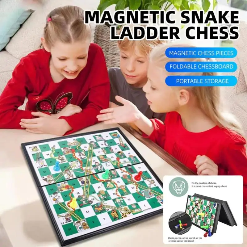 【OD】Desktop Foldable Snake Ladder Board And Game Family Chessboard Portable
【OD】Desktop Foldable Snake Ladder Board And Game Family Chessboard Portable