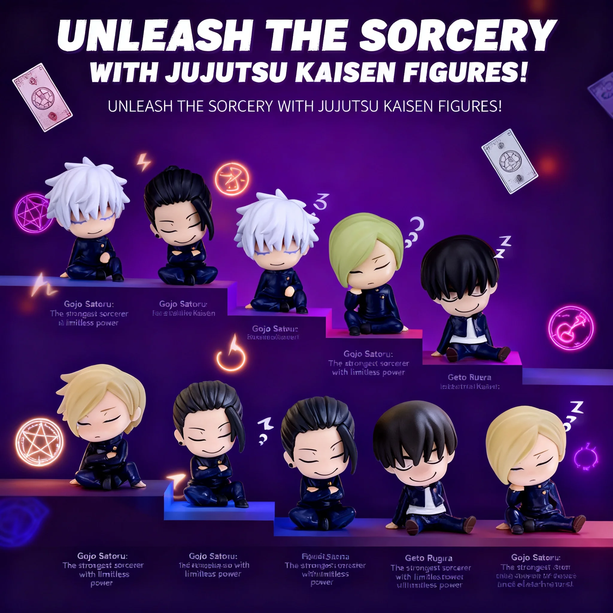 Customizable Jujutsu Kaisen Plush Doll Geto Suguru Gojo Satoru Nanami Kento Nanami Haibara Yu Sleeping Shoulder Plushies Cross
Customizable Jujutsu Kaisen Plush Doll Geto Suguru Gojo Satoru Nanami Kento Nanami Haibara Yu Sleeping Shoulder Plushies Cross