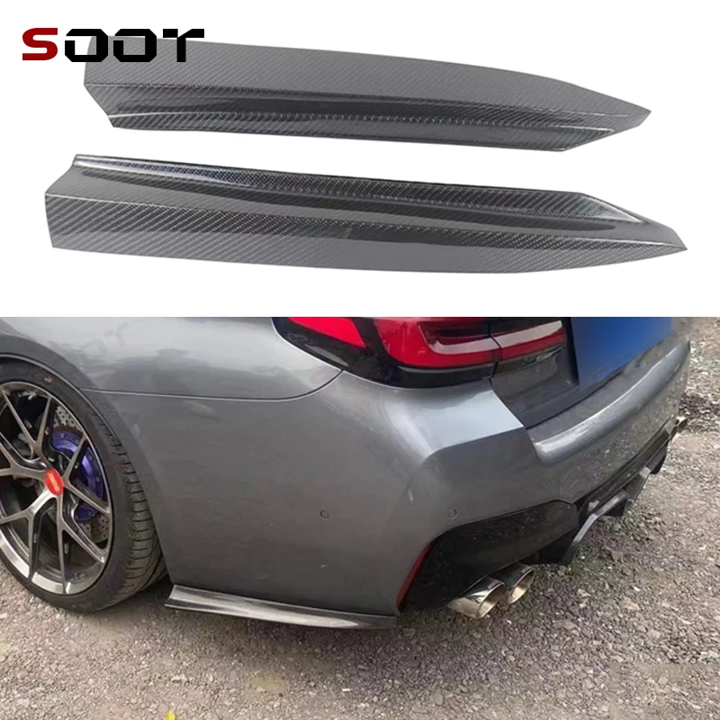 For BMW 5 Series G30 G38 Carbon Fiber Rear Canard Splitter Diffuser Side Bumper Fins Winglet Flaps Apron Car Auto Parts
For BMW 5 Series G30 G38 Carbon Fiber Rear Canard Splitter Diffuser Side Bumper Fins Winglet Flaps Apron Car Auto Parts