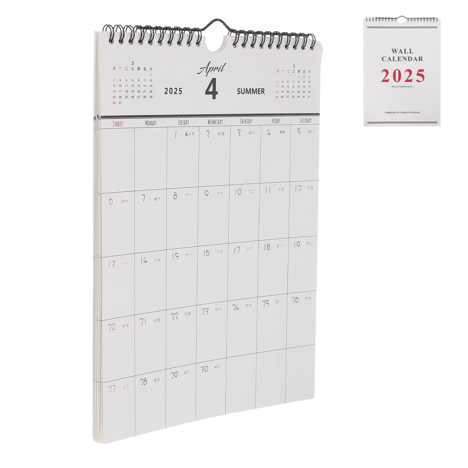 Wall Mounted Calendar 2024-2025 Monthly Planner Family Hanging Paper Calendars Work Tracker Large Fonts Desk Space Saving
Wall Mounted Calendar 2024-2025 Monthly Planner Family Hanging Paper Calendars Work Tracker Large Fonts Desk Space Saving