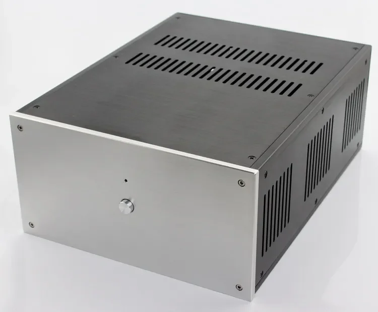 WA109 Aluminum Amplifier Chassis Class A Power amplifier Case DIY Box (285*150*370mm)
WA109 Aluminum Amplifier Chassis Class A Power amplifier Case DIY Box (285*150*370mm)